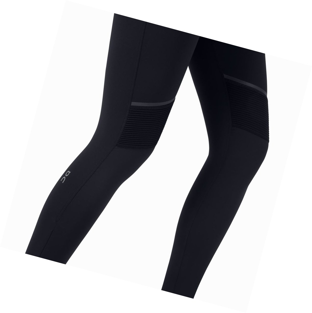 Running Leggings Damskie On Tights Long Pants Czarne | 397541-KJB