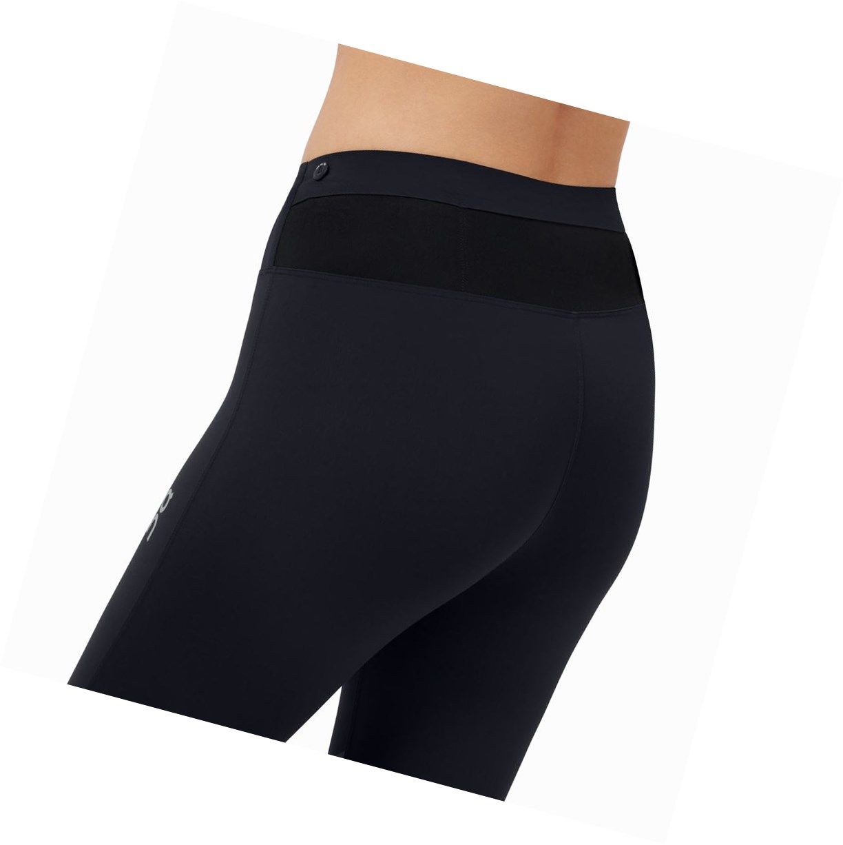 Running Leggings Damskie On Tights Long Pants Czarne | 397541-KJB